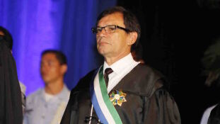 O novo presidente do TRT, desembargador João de Deus