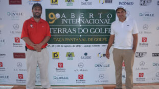 Rui Raposa o Head Pro e Flavio Cavalcanti Diretor de Golfe