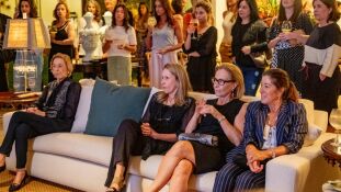 O Talk In Casa aconteceu na casa da designer de interiores Beatriz Veronezi Maia nesta terça-feira