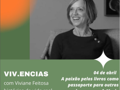 Apaixão pelos livros como passaporte para outros mundos, com Maria Adélia Menegazzo