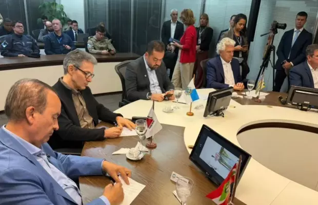 Governadores lançam consórcio da paz e reagem à PEC da Segurança Pública