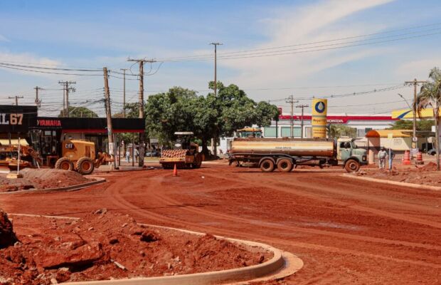 Trevo Imbirussu ganha novo traçado e transforma mobilidade em Campo Grande