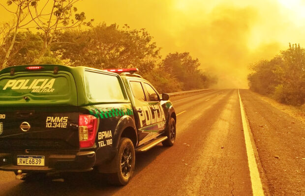 Ações preventivas reduzem em 72% os focos de incêndio em MS