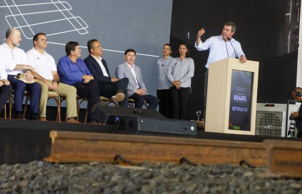 Ferrovia de 54 km vai ligar fábrica da Arauco à malha nacional até 2027