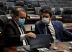 O deputado estadual Coronel David (sem partido) e o deputado estadual  João Henrique Catan (PL).