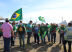 A manifestação acontece em Brasília -  (Fotos: Geliel Oliveira/A Crítica)