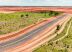  Estrada recém-construída na MS-377 dá acesso ao local onde a nova fábrica será erguida.