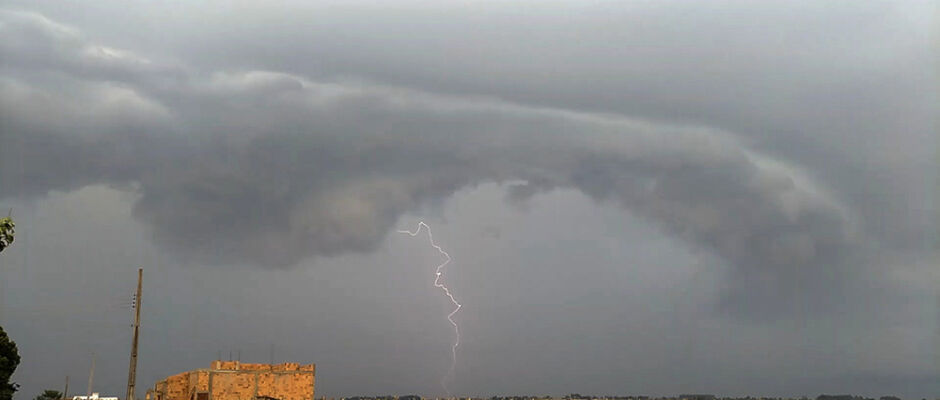 Inmet emite alerta de tempestade para Mato Grosso do Sul e outros sete Estados