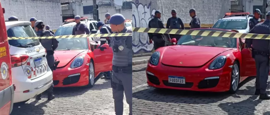 Homem é morto a tiros dentro de Porsche; o que se sabe sobre o assassinato em Guarulhos
