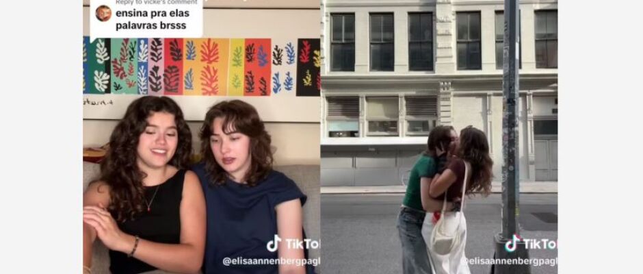 Filha de Sandra Annenberg revela namoro com atriz americana