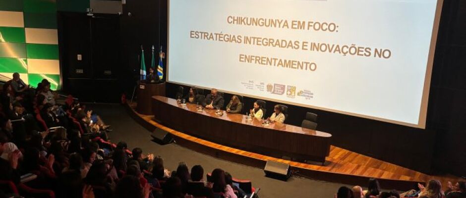 Com estratégias integradas e inovações, SES realiza 1° Simpósio de Enfrentamento à Chikungunya em MS