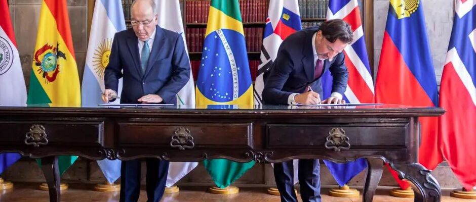 Acordo Mercosul-EFTA abre caminho para o Brasil em mercados de alto poder aquisitivo