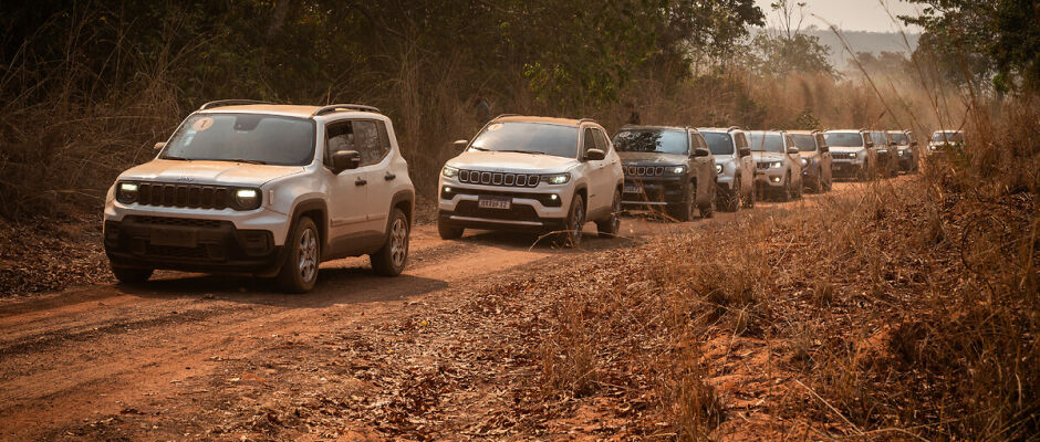 Jeep reúne aventureiros nas trilhas da região de Terenos