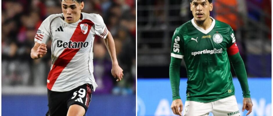 River Plate e Palmeiras duelam pelas quartas de final da Libertadores
