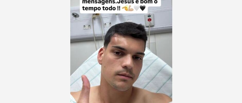 Gabriel Brazão passa bem após choque com Igor Gomes em empate do Santos