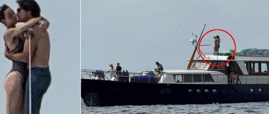 Katy Perry e Justin Trudeau são vistos se beijando em iate nos EUA