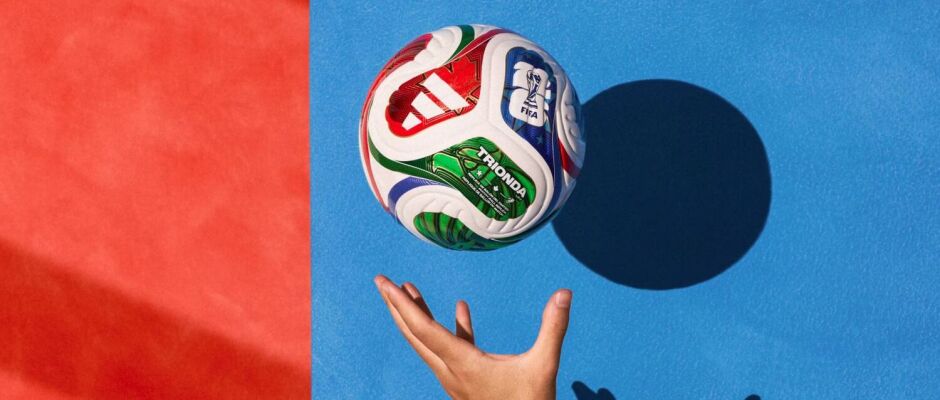 Adidas revela Trionda, a bola oficial da Copa do Mundo 2026