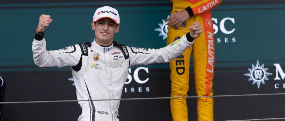 Filippo Fiorentino e Rafaela Ferreira brilham em sábado da Fórmula 4 Brasil em Interlagos