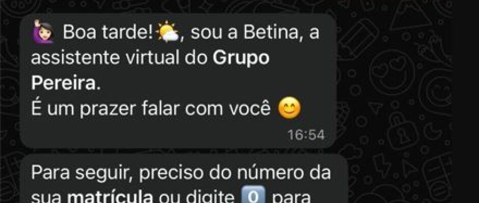 Betina, a assistente virtual do Grupo Pereira, completa 5 anos com mais de 260 milhões de interações