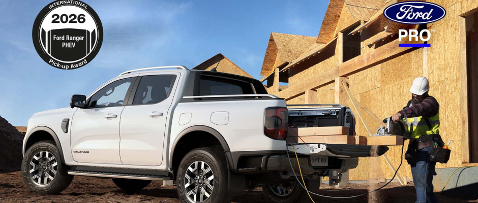 Ford Ranger híbrida é eleita a Picape Internacional 2026/27