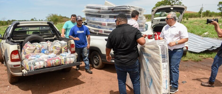 Prefeitura garante resposta rápida a famílias atingidas por temporal no Parque Lageado