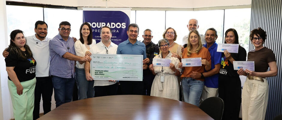 Prefeitura de Dourados repassa R$ 500 mil para entidades sociais