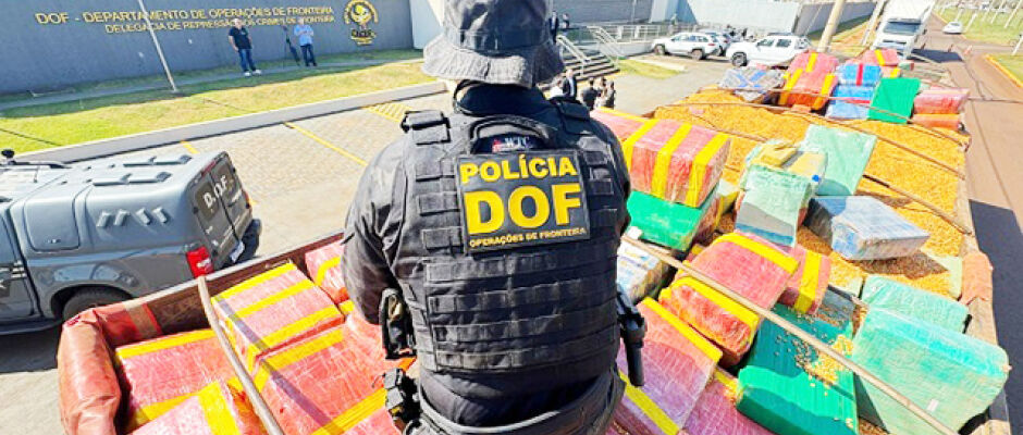 DOF apreende quase 200 toneladas de drogas em MS e registra segundo maior volume da história
