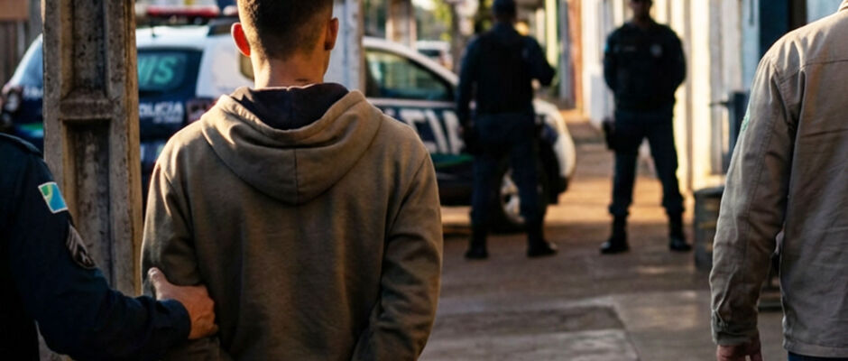 Rapaz é preso em Nioaque após desacatar e ameaçar policiais: 