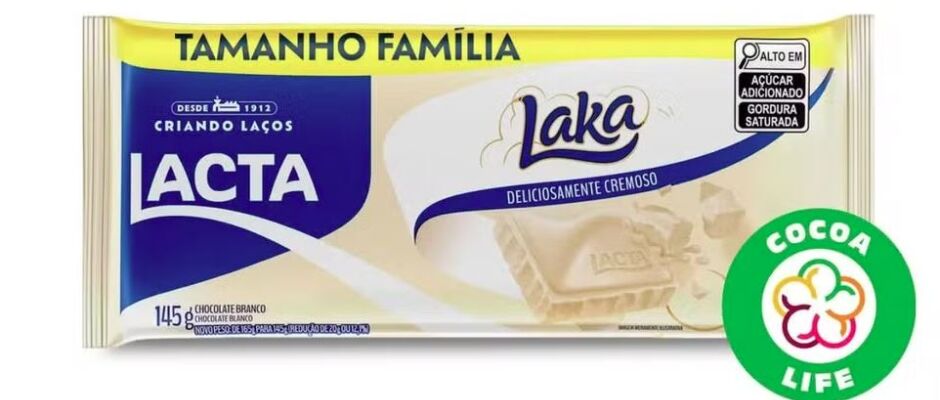 Anvisa suspende lote de chocolate Laka por erro de embalagem e risco a celíacos