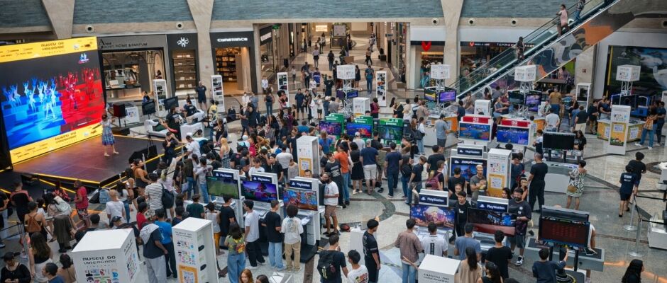 Museu do videogame lota Bosque dos Ipês nas férias em Campo Grande