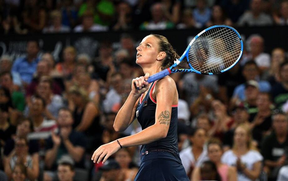 Cabeça de chave número 4, a americana Sofia Kenin foi outra que sofreu na sua estreia.