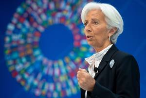 presidente do Banco Central Europeu (BCE), Christine Lagarde