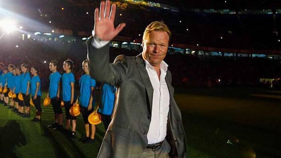 Ronald Koeman, novo técnico do Barcelona