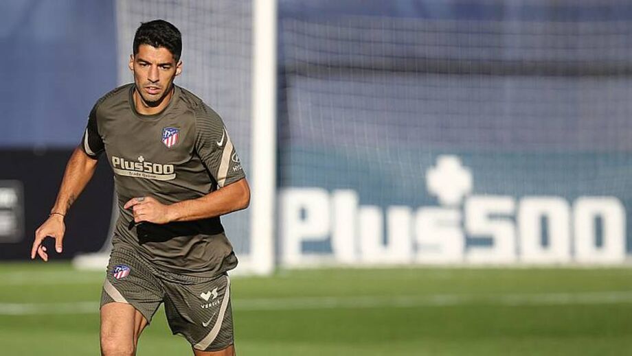 Luis Suárez fez seu primeiro treino no Atlético de Madrid