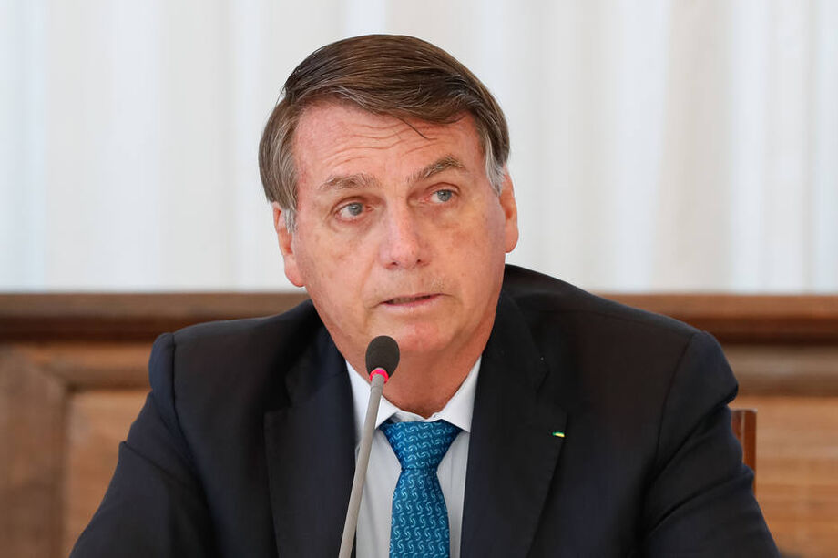 O presidente Jair Bolsonaro