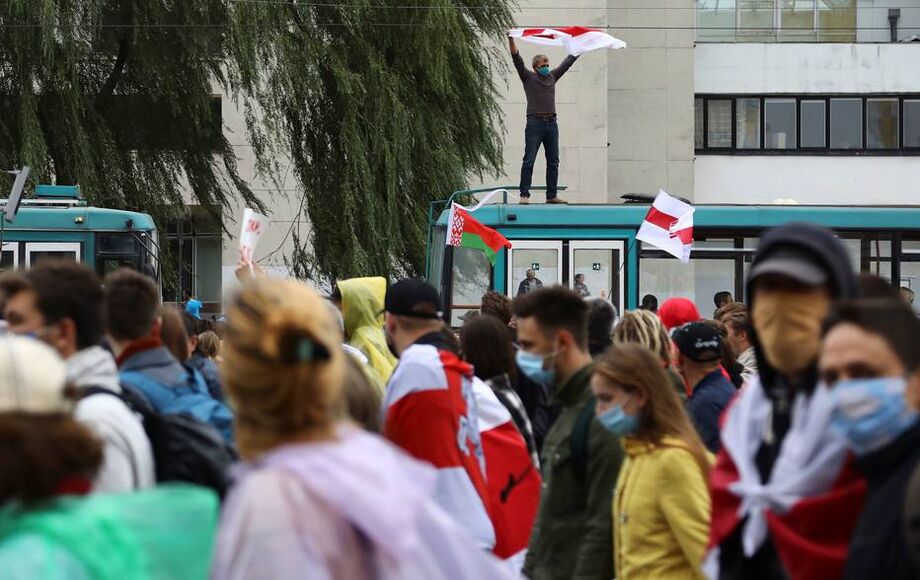 A Bielo-Rússia está em crise desde as eleições de 9 de agosto