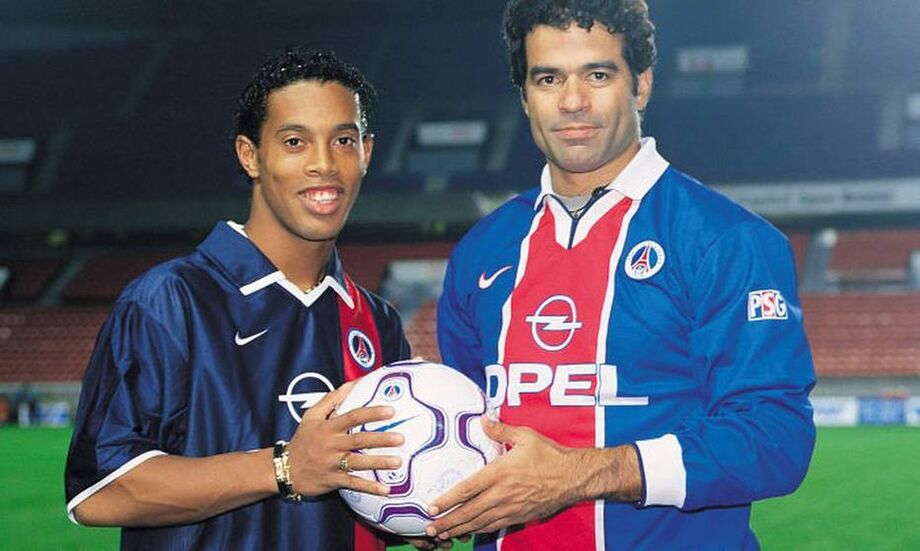 Raí atuou pelo PSG entre 1993 e 1998
