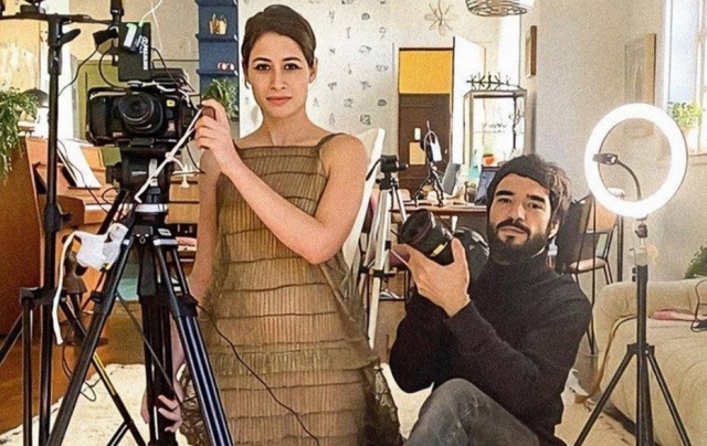 Luisa Arraes e Caio Blat participaram de todas as etapas de produção da série 'Amor e Sorte'
