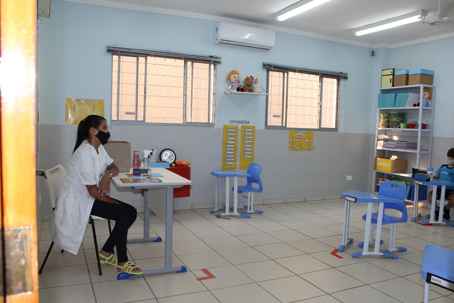 Vistoria em escola particular