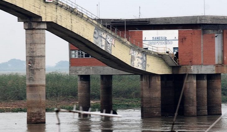 O Rio Paraguai registrou, rapidamente, níveis hídricos críticos