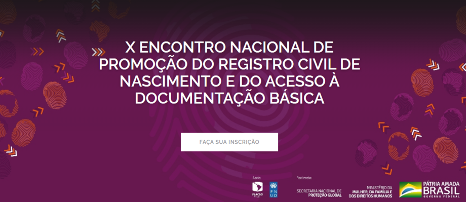 O Compromisso Nacional tem o objetivo de reduzir a zero o índice de sub-registro civil de nascimento no país