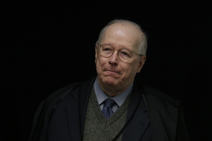 Ministro Celso de Mello, decano do Supremo Tribunal Federal