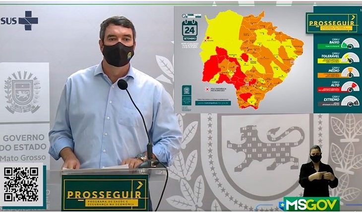 Eduardo Riedel, ressaltou a necessidade de manutenção das medidas de isolamento e protocolos de biossegurança