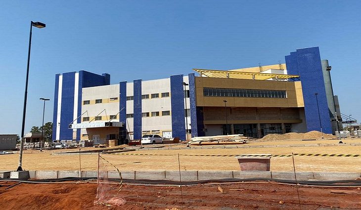 Obras no Hospital Regional de Três Lagoas