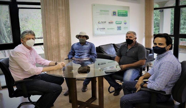 Reunião com Geraldo Garcia e Santa Luzia Alfa