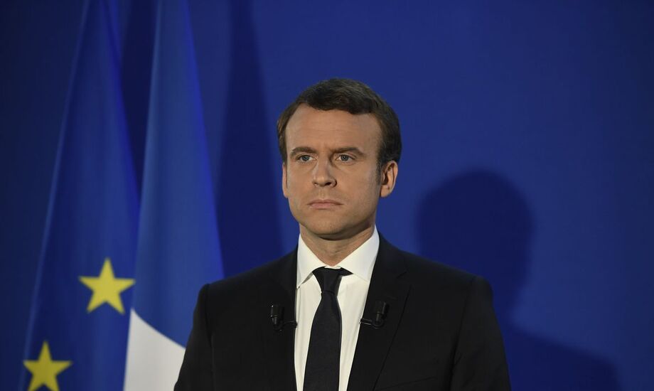 O presidente da França, Emmanuel Macron