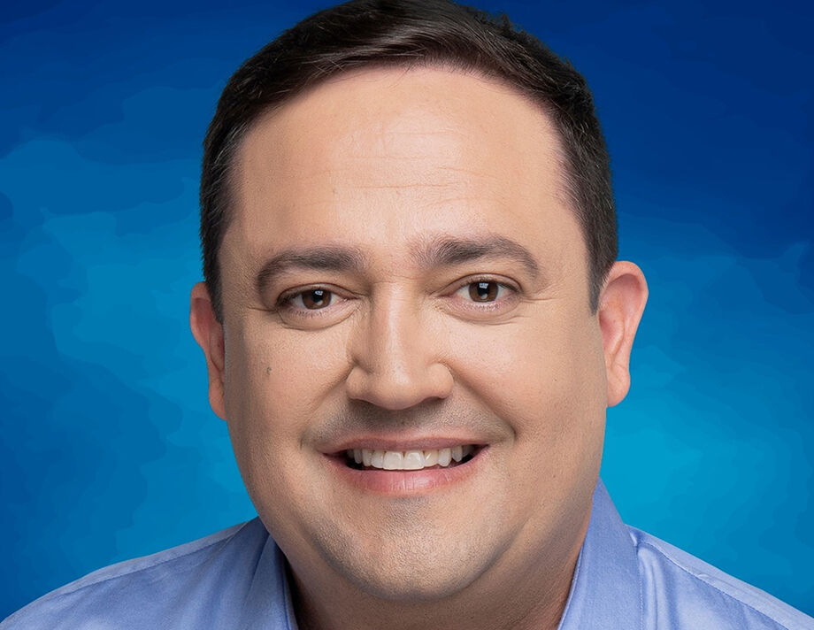 O candidato Marcio Fernandes (MDB)