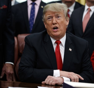 O presidente dos Estados Unidos, Donald Trump