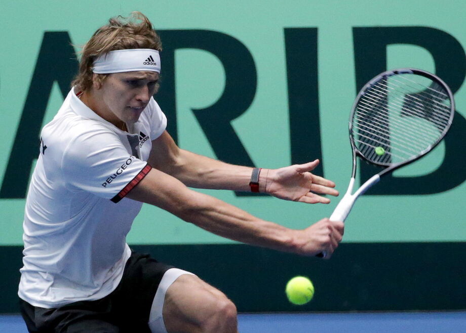 Zverev lidera triunfo alemão na Copa Davis.