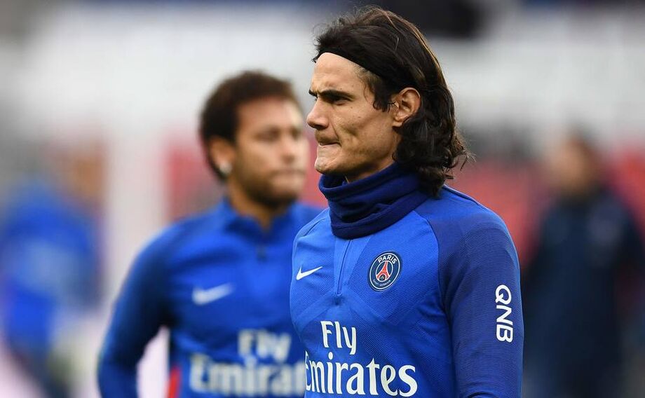 Cavani, atualmente no Manchester United, jogou no PSG